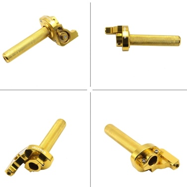 Racing 22mm CNC Aluminum Motorcycle Throttle Grip Quick Twister with Throttle Cable Motorcycle Accessory