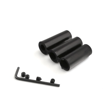 Car Manual Gear Shift Knob Shifter Leather Black Red Stitch 6 Speed Universal