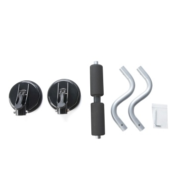 Boat Canoe Suction Holder, Aluminum Boat Kayak Roller with Suction Cup, Load Assist Rack for Mounting