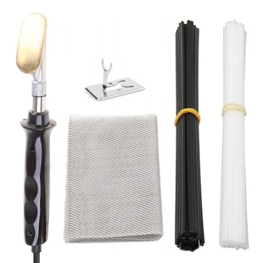 50W Car Bumper Repair Kit Smoothing Tool Plastic with 40 Rods