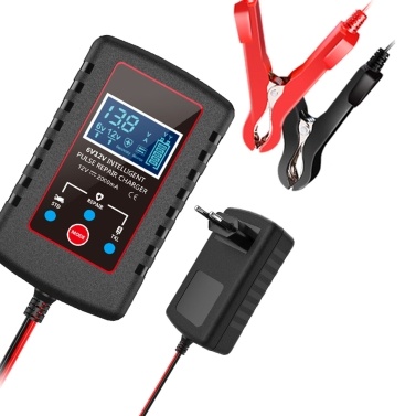 Car Battery Charger 6V and 12V Smart Fully Automatic Battery Charger