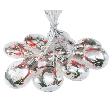 Simulation Flower Lights String Lights Scene Arrangement Bulb Horn Flower Decoration String Lights