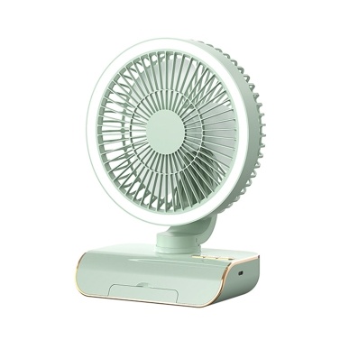 Desktop Multifunction Fan USB Rechargeable Fan Automatic Fan(2000mAh Battery)