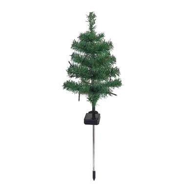 Solar-powered Christmas Tree Lights Christmas Ambient Lights LED Colorful Lights for Garden Yard Patio