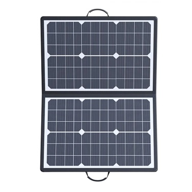 40W Solar Panel Outdoor Power Storage for Cell Phones With Carrying Handle and Support Bracket
