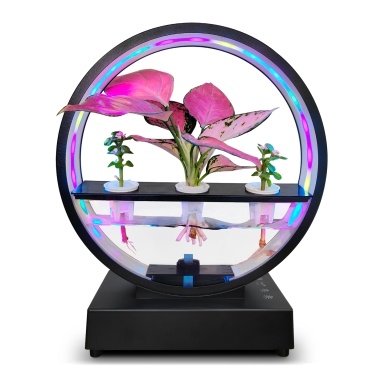 Decorative RGB Atmosphere Lamp Ornament Plant Growth Light Hydroponic Ecological System
