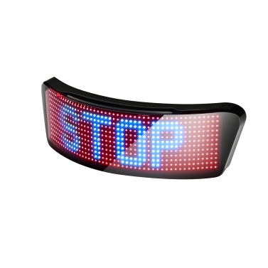 LED Full-Color Helmet Display Screen LED Light Up Motorcycle Bike Helmet Display