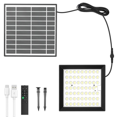 Solar Street Lights LED Flood Lights Outdoor Garden Lights Outdoor Waterproof Lighting