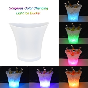 49% OFF 5L 7 Colors LED Light Ice Bucket,limited offer $15.99 49% OFF 5L 7 Colors LED Light Ice Bucket,limited offer $15.99