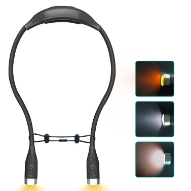 Adjustable LED Neck Light for Reading Outdoor Activities and Night Running