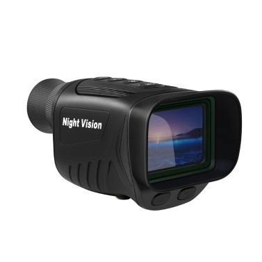 Digital Night-Vision Monocular 40MP 2.5K Infrared Telescope 984ft Night-Vision Distance Support Photo Video Recording 6X Optical Magnification 8X Digital Zoom for Outdoor Camping Huntings Night Observ