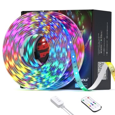 LED Strip Lights 32.8FT/10M 300 LEDs IP65 5050 RGB Light Strips