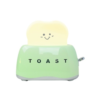 Toast Lamp Bedroom Props Ambient Light Rechargeable Night Light