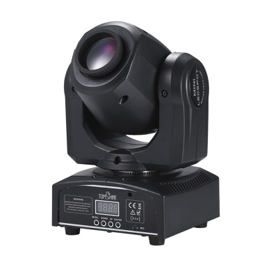 Tomshine AC 100-240V 30W Mini Moving Heads Stage Light 8 Gobos & Totally 15 Colors