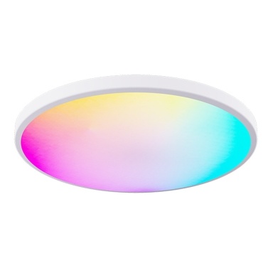 RGBCW Ceiling Lamp Full Color Dimming APP BT Remote Control Intelligent Voice Control Bedroom Round Ceiling Lamp