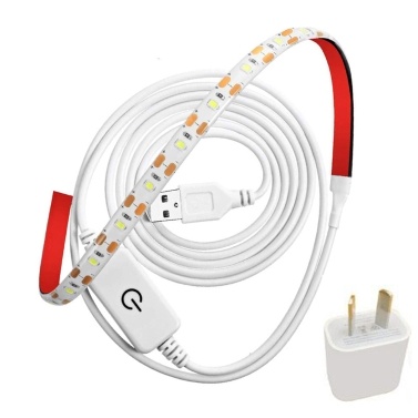 LED Light Bar 2835 5V Waterproof Portable Bright Adhesive Tape Lights Strips Lights Multipurpose Lighting Tools Easy to Install Quick for Sewing Machine Dask