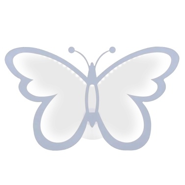 Wall Light Modern LEDs Wall Mounting Lamp Butterfly-Shaped Light Fixture for Bedside Corridor Wall Mounted Home Lighting Decoration