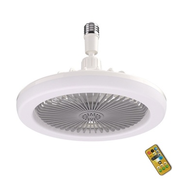 E27 Fan Light Hanging Light with Remote Control for Bedroom Living Room