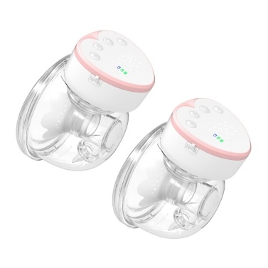 Wearable Breast Pump Hands Free Electric Breast Pump for Breastfeeding 4 Modes 12 Suction Level for Home Travel 2 Pack