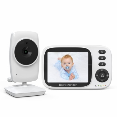 Wireless Baby Monitor Video Monitor for Baby Camera Monitor with 3.2 Inch TFT LCD Screen