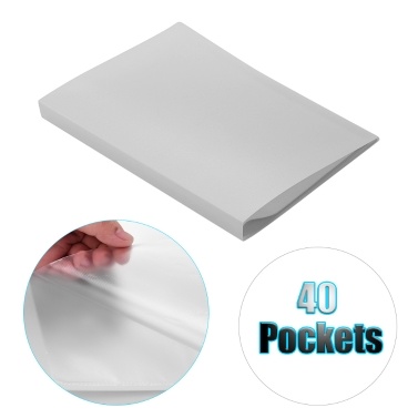 A4 Clear 10 Pockets Display Book Presentation Book