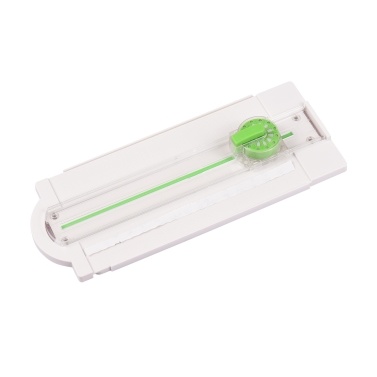 12in1 Mini Paper Trimmer Rotary Cutter A4 Cut Length 12 Different Shapes Desktop Paper Cutting Machine
