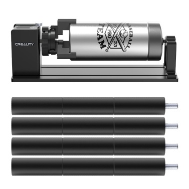 Creality Rotary Kit Pro 3-in-1 Jaw Rotary Roller with 12pcs Risers