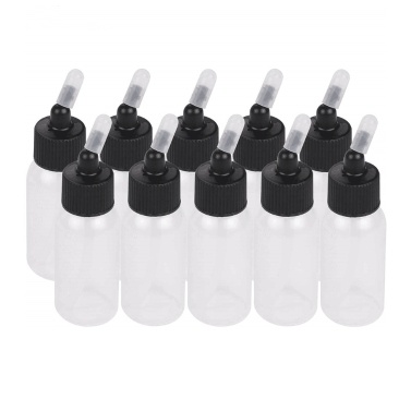 Aibecy Box of 10-each 1.2-Ounce(35cc) Airbrush Paint Bottles Jars Pots