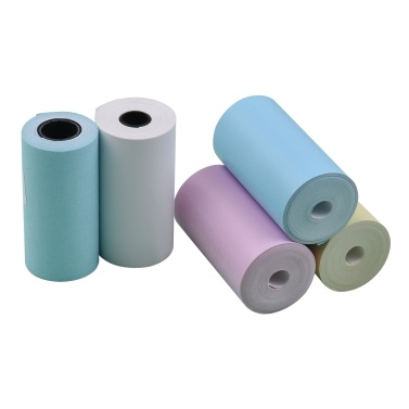 5PCS Color Thermal Paper Roll Set