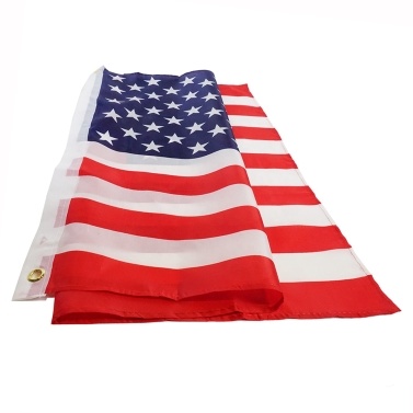 America Flag US Polyester Flag of the United States USA Stars Stripe 90x150cm/3x5ft Outdoor Interior Decoration with Grommets