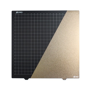 430x430mm PEI Build Plate 3D Print Bed Double Side Powder-coating PEI + Smooth Carbon Fiber Surface Spring Steel Flexible Platform