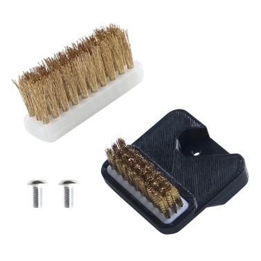 3D Printer Nozzle Cleaning Brush Kit 2pcs Brass Brushes Copper Wire Brush