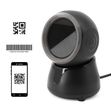 1D 2D QR Desktop Wired Barcode Scanner