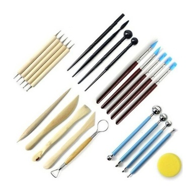 Polymer Clay Tools 24pcs Clay Tools Kit for Sculpting