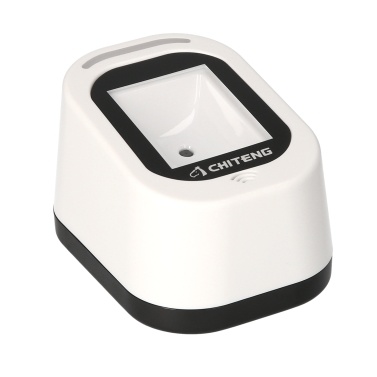 CHITENG Universal Desktop Hands-Free 1D 2D QR Barcode Scanner Platform USB with Barcode Reader Large Scan Window