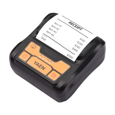 Portable BT Label Maker Wireless 80mm Thermal Receipt Printer