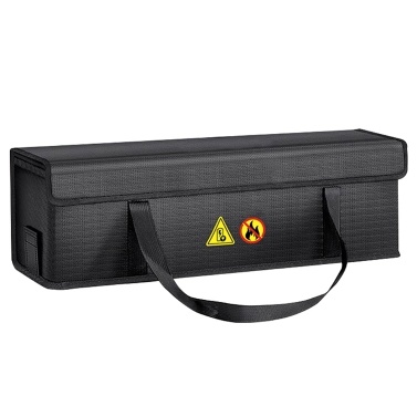 Fireproof Waterproof Battery Bag Lipo Safe Charging Bag Protection Pouch for Storage 41x12x13cm