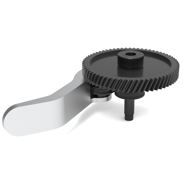 A1 Mini Extruder Gear Assembly CNC POM Nanocoated Hardened Steel Compatible with Bambu Lab A1 Mini Extrusion Head Gear