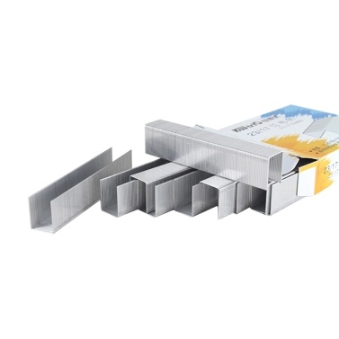 1000pcs/ Box Silver Staples Stapling Nail 12.85 * 23mm Max. 200 Sheets Capacity
