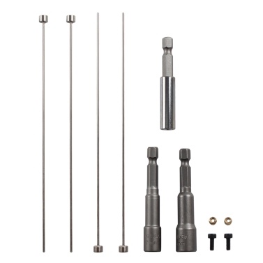 3D Printer Nozzle Cleaning Kit Extruder Filament Cleaner with 4pcs Cleaning Shafts and Nozzle Torque Wrench for M7/M8 Threaded   Nozzles Suitable for Most of 3D Printing Machines