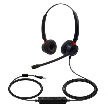 H630D-USB USB Wired Computer Headset with Microphone Noise-reduction Universal Office Call Center Headphone