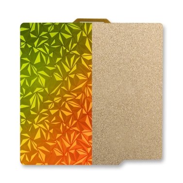 3D Printer Platform 257*257mm Smooth PEO Chameleon +Textured PEI Build Plate