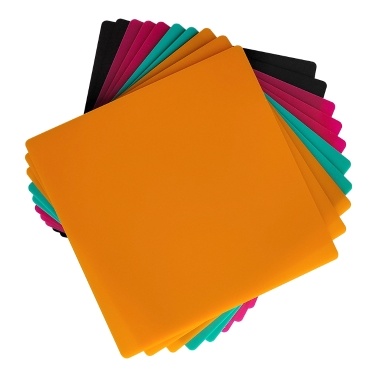 Creality 10pcs Colored Matte Acrylic Sheets 12x12inch 1/8 Thick