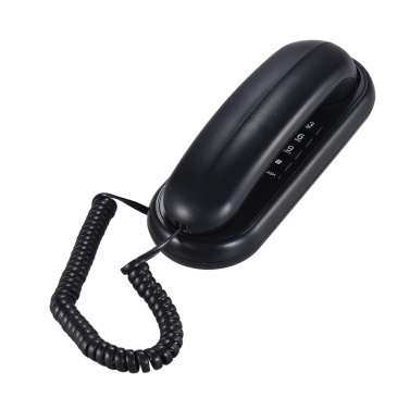 Portable Corded Wall Mountable Base Handset Telephone Phone