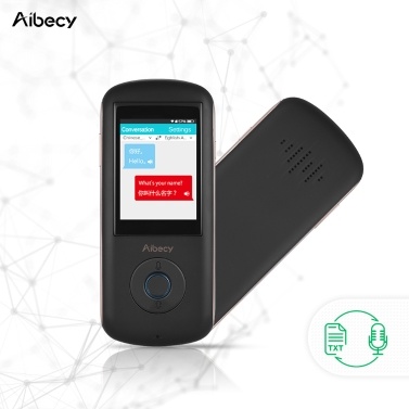 51% OFF Aibecy A8 Real-time Intelligent Voice Translator 35Language,limited offer $124.99 51% OFF Aibecy A8 Real-time Intelligent Voice Translator 35Language,limited offer $124.99