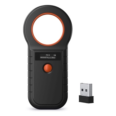 Animal Microchip Pet Tag Scanner ID Reader RFID EMID Animal Handheld Reader