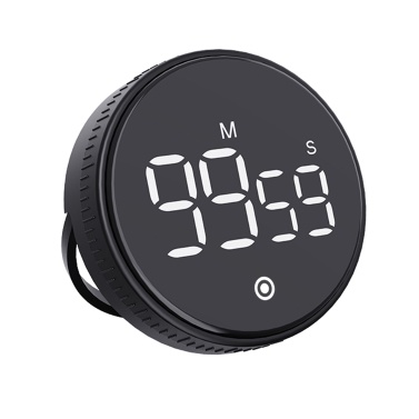 Digital Productivity Timer Magnetic Count Up/Down Function Rechargeable Clock