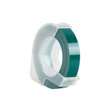 3D Plastic Embossing Label Tape Refill for DYMO 12965 1610 Label Maker with 3/8 Inch * 9.8 feet, 1 Roll Transparent
