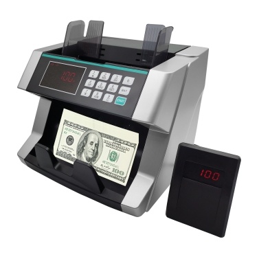 Money Counter with UV/MG/IR Counterfeit Bill Detection