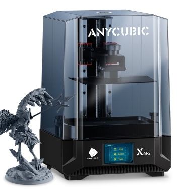 Anycubic Photon Mono X 6Ks Resion 3D Printer with 9.1 inch 6K Monochrome Exposure Screen 20x19.5x12.2cm Large Print Size